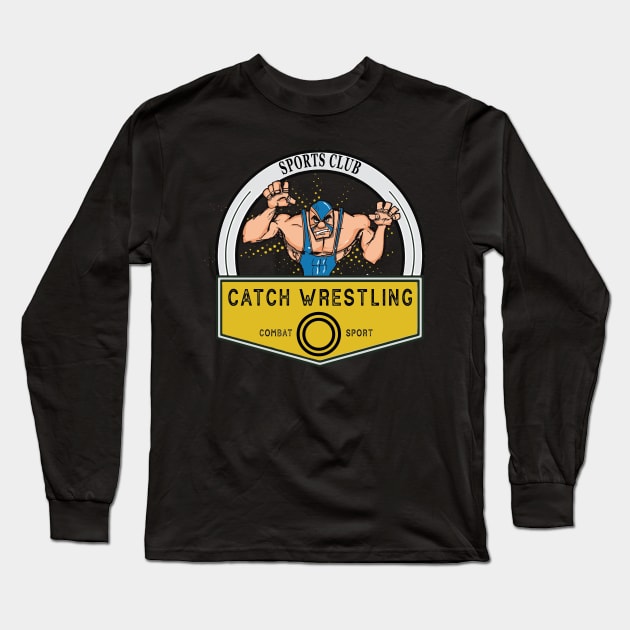 Catch Wrestling Combat Sport Long Sleeve T-Shirt by wiswisna